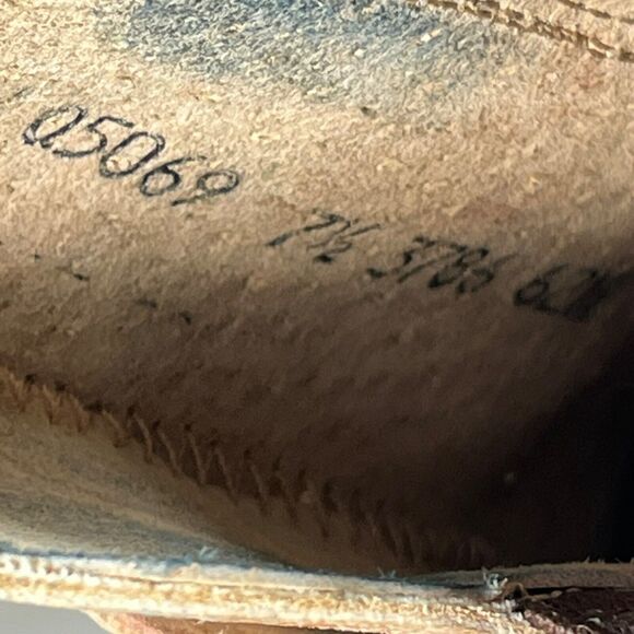 Corral Circle G Rose Gold Copper Metallic Western Rodeo Short Boots Size 7.5 - Picture 5 of 9